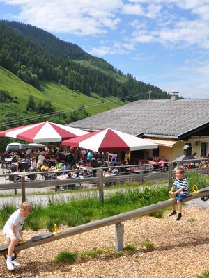 Spielplatz Schönangeralm | © Wildschönau Tourismus