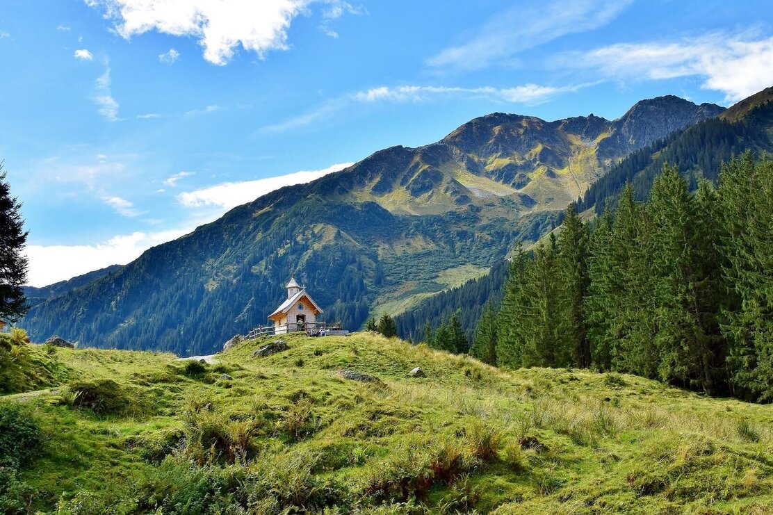 Schönangeralm Kapelle Sommer | © Wildschönau Tourismus