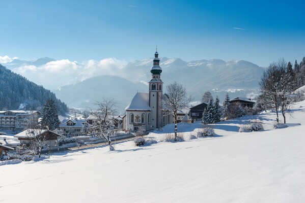 Kirche Oberau FG TimeShot Rechte Wildschönau Touri